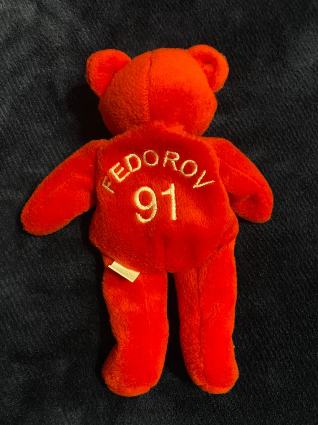 Cute NHL Plush Beanie Bear - Sergei Federov *** image indicator(3)