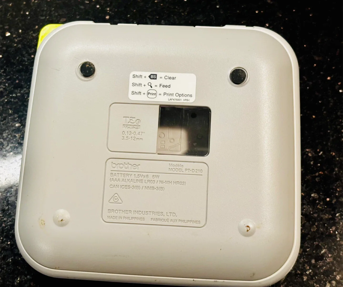 Brother Portable Label Maker P-Touch PT-D210 image indicator(3)