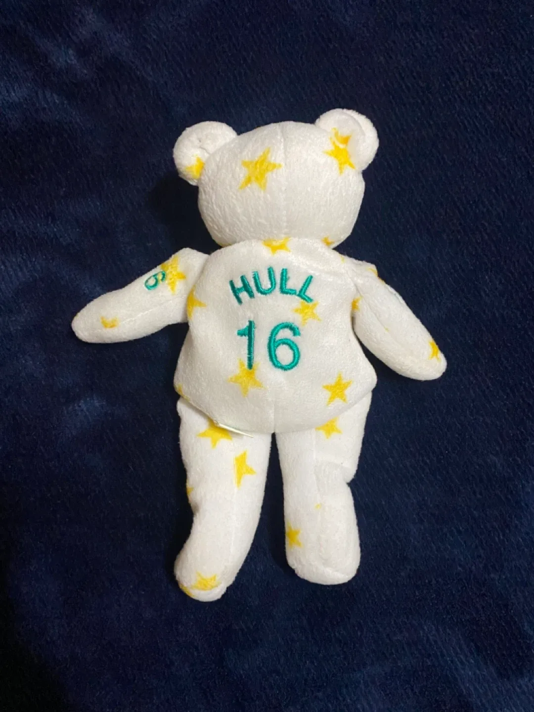 Cute NHL Plush Beanie Bear - Brett Hull *** image indicator(3)