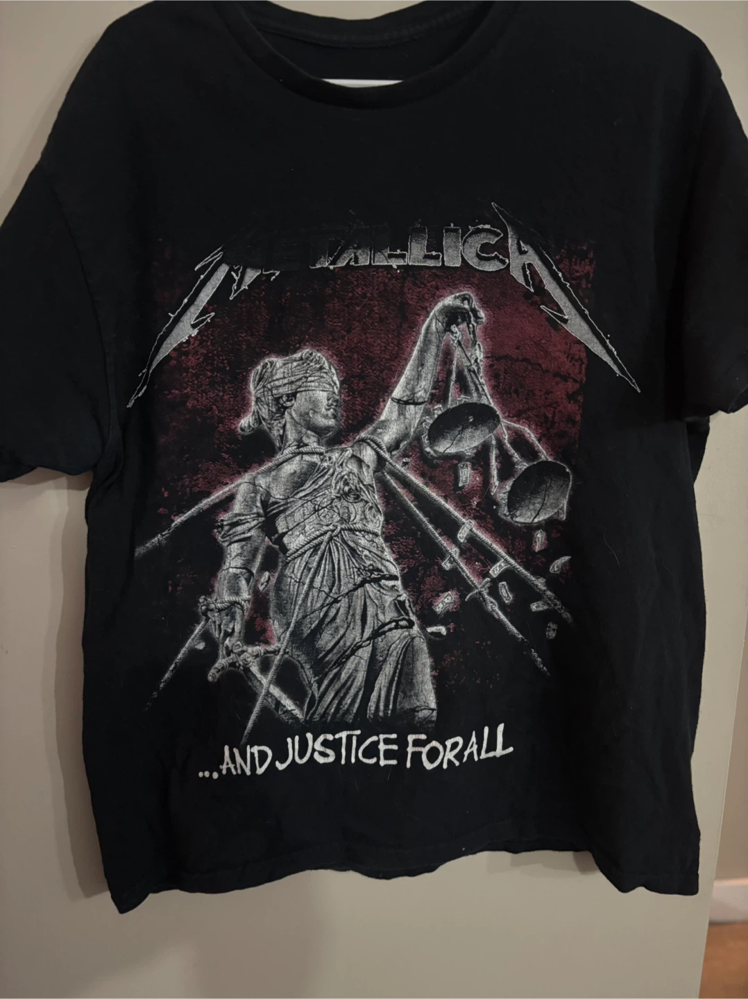 Metallica ...And Justice For All T-Shirt - Size XS