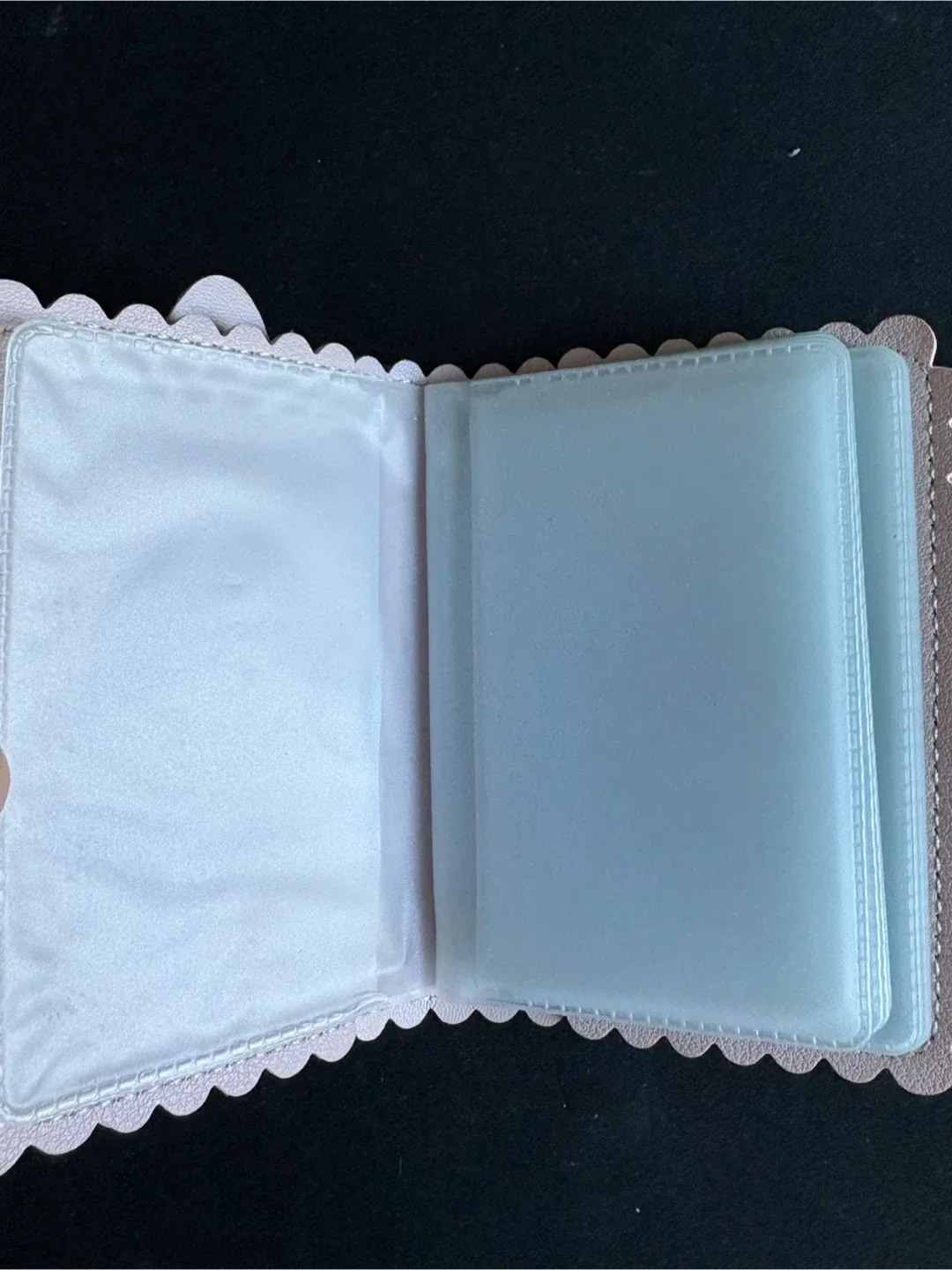 Pink bunny cute Card Holder  free image indicator(2)