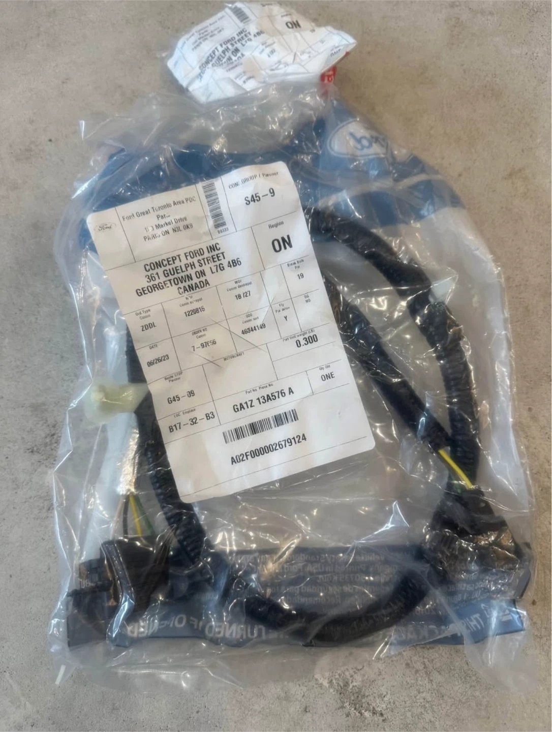 Ford Factory Trailer Hitch Harness & Plug