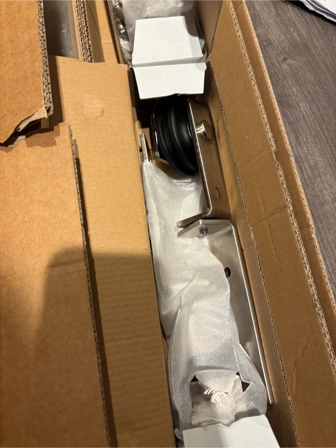 Bifold Sliding Barn Door Hardware Kit - Model BF-20Z-56Inches image indicator(5)