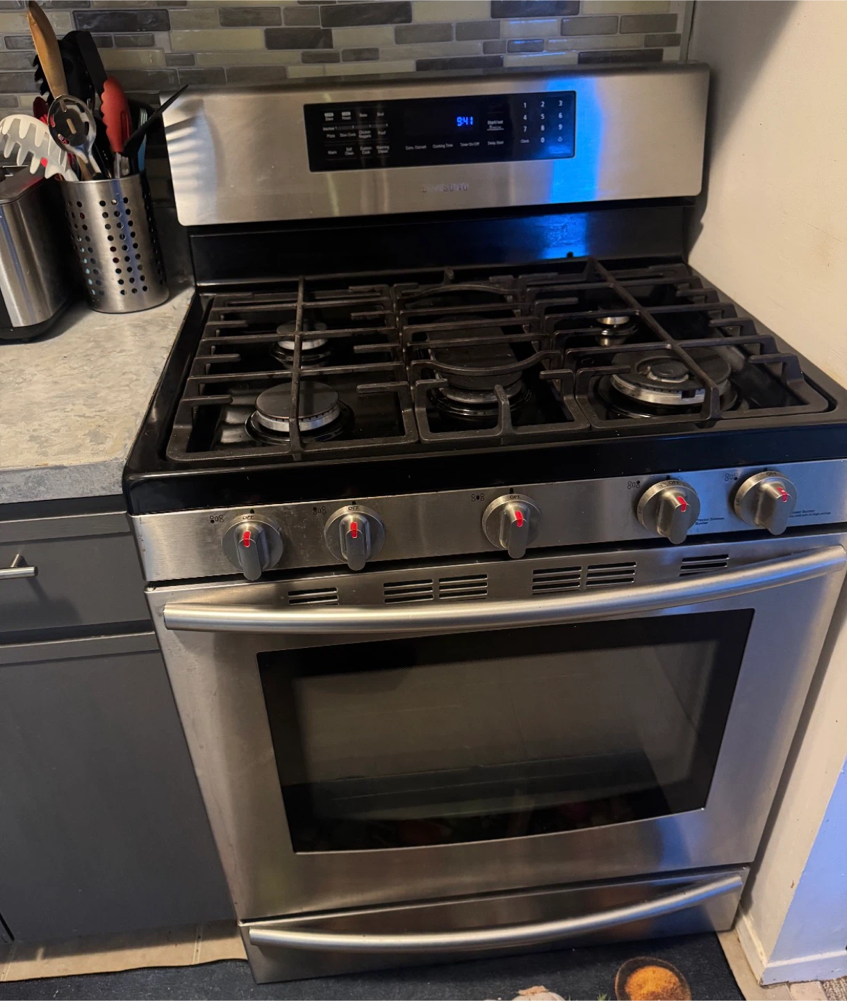 Samsung Stainless Steel Gas Stove