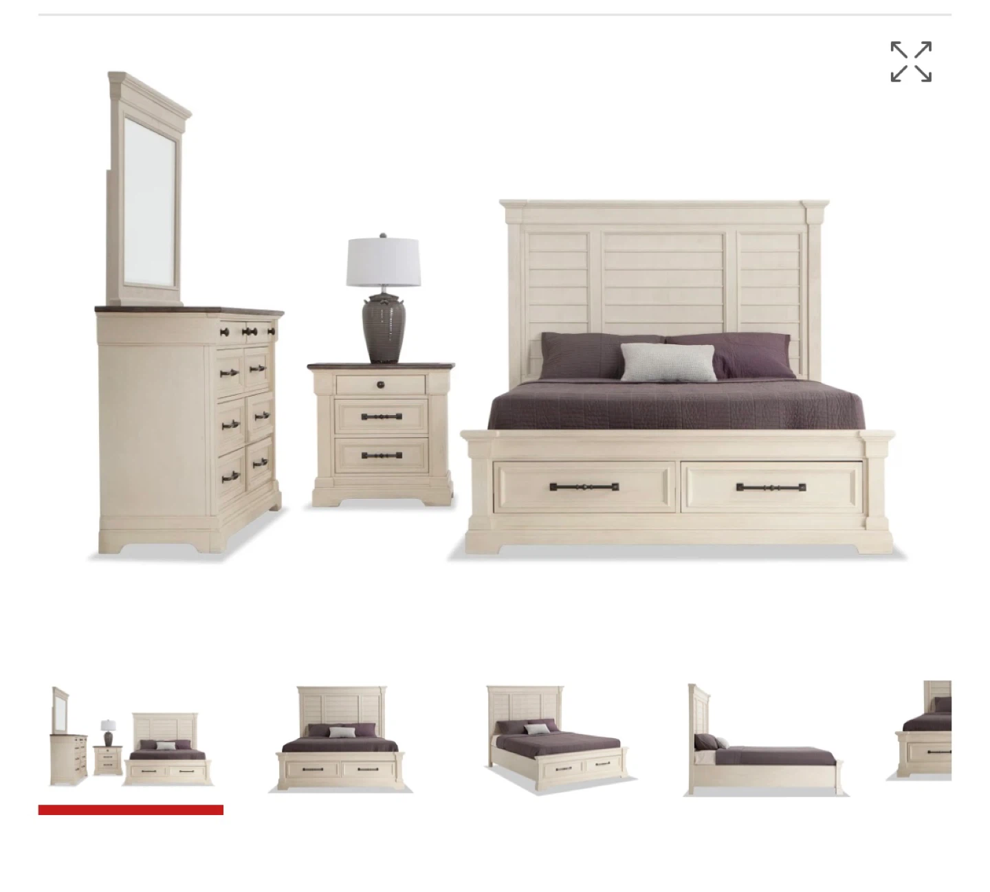 Bedroom Set - Bed, Dresser, Nightstand - photo 3