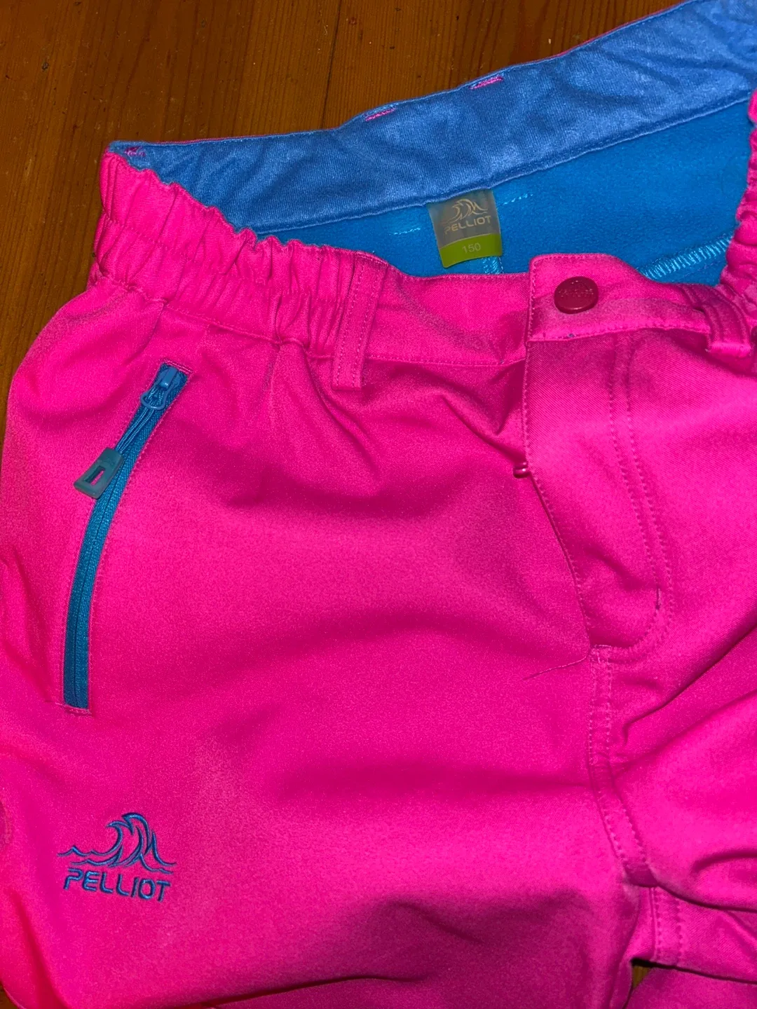 Pelliot Kids' Hot Pink Insulated Ski Pants  SZ 150 (About 12) image indicator(3)