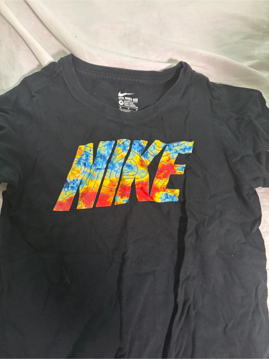Nike Black T-Shirt, Size M - photo 2