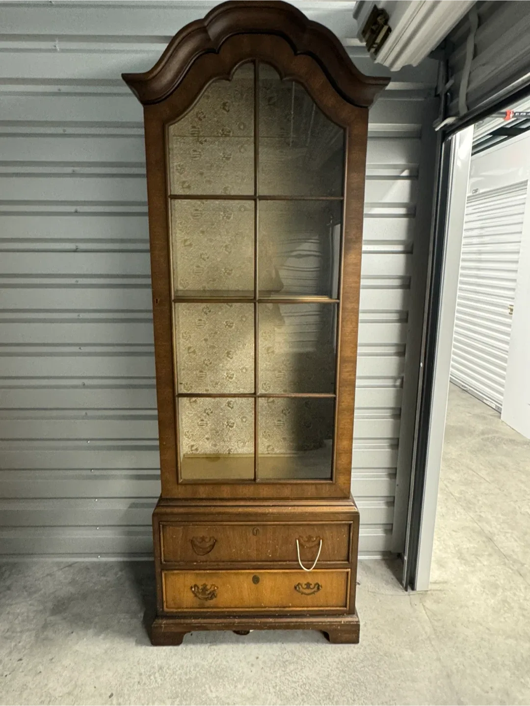 Wooden Display Cabinet with Glass Door thumbnail