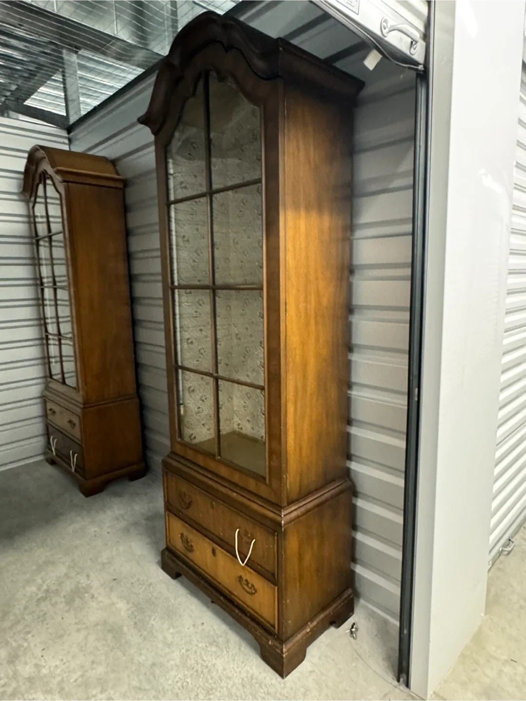 Wooden Display Cabinet with Glass Door image indicator(3)