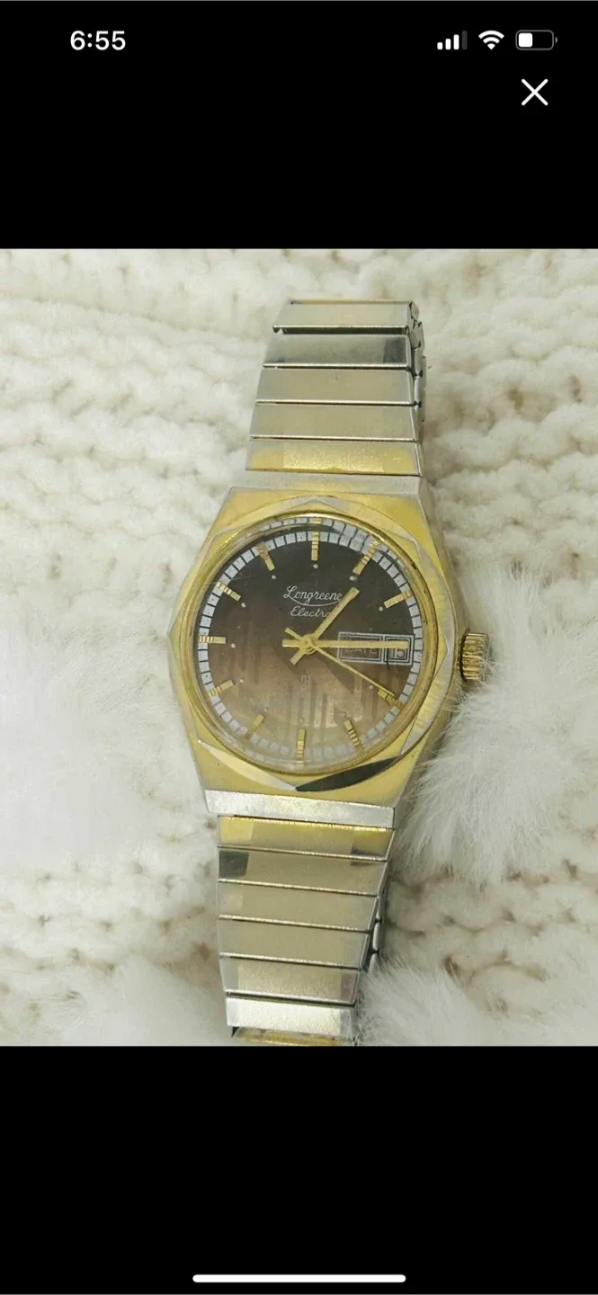 Vintage Longreene electric men’s Wristwatch image indicator(2)