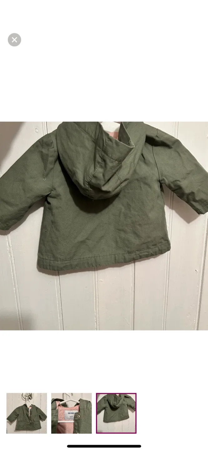 Old Navy Baby Jacket - Size 0-3 Months image indicator(3)