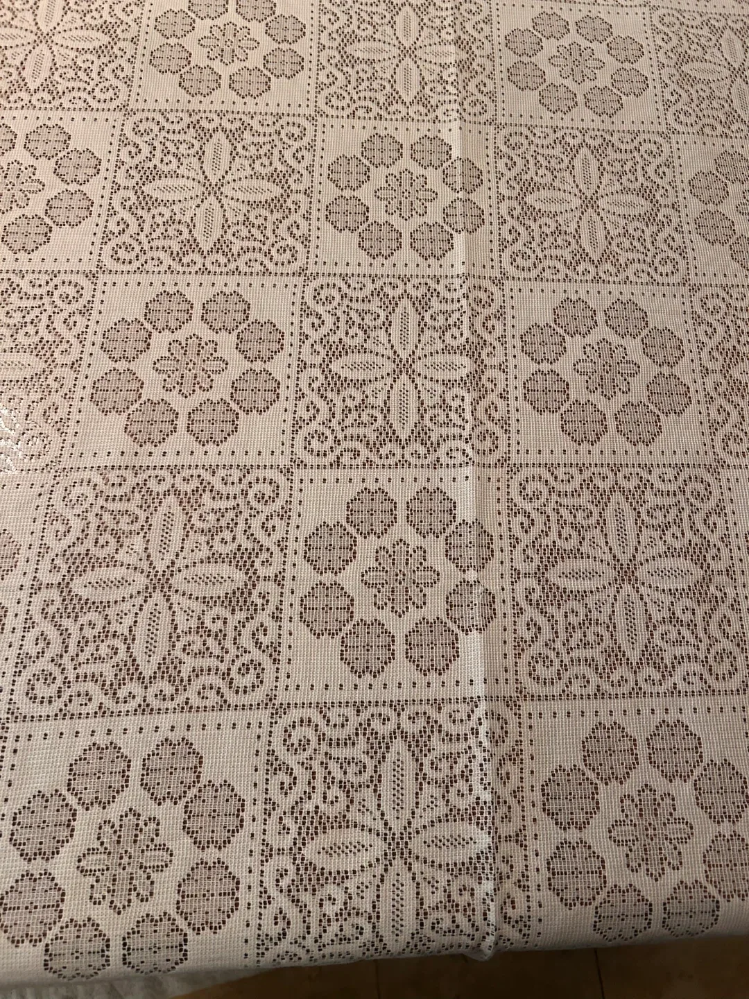 Vintage weighted window sheer thumbnail