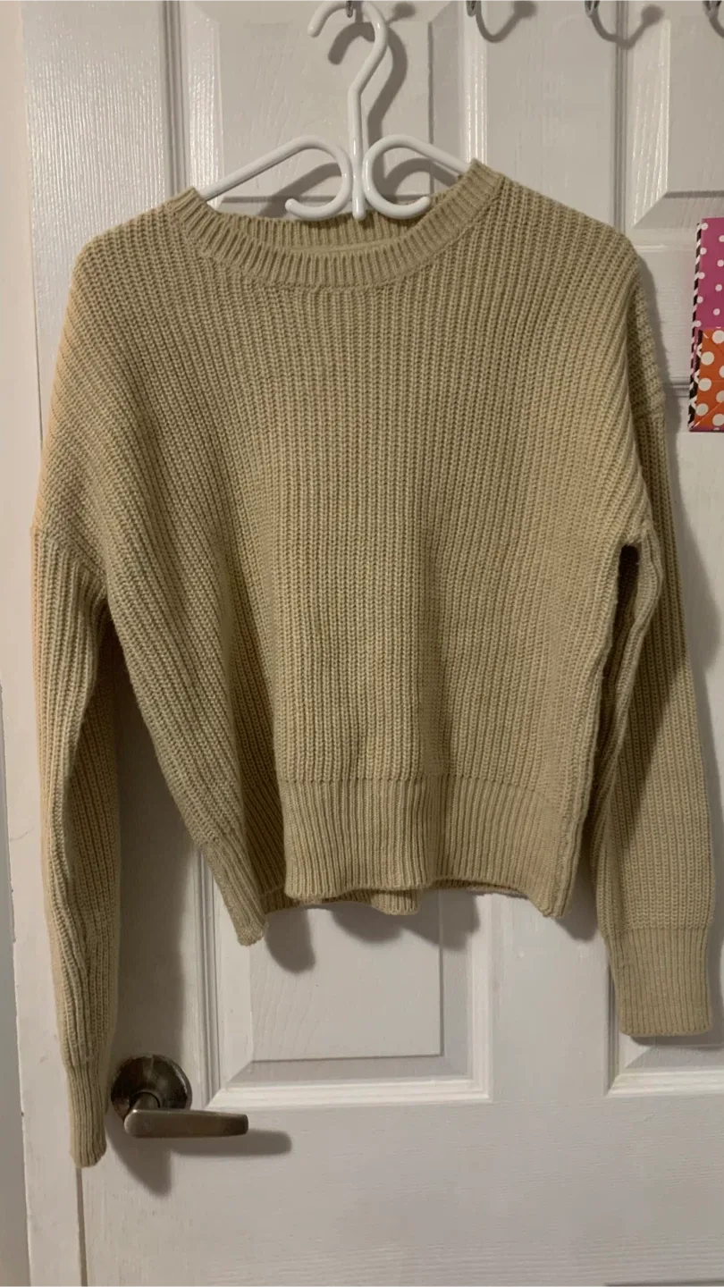 Ardene Basic Collection Beige Sweater - S/P