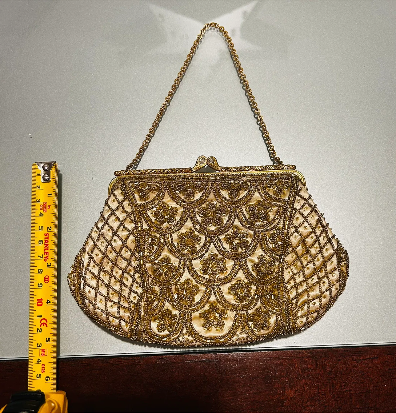 Vintage Beaded Evening Bag - Made in France image indicator(2)