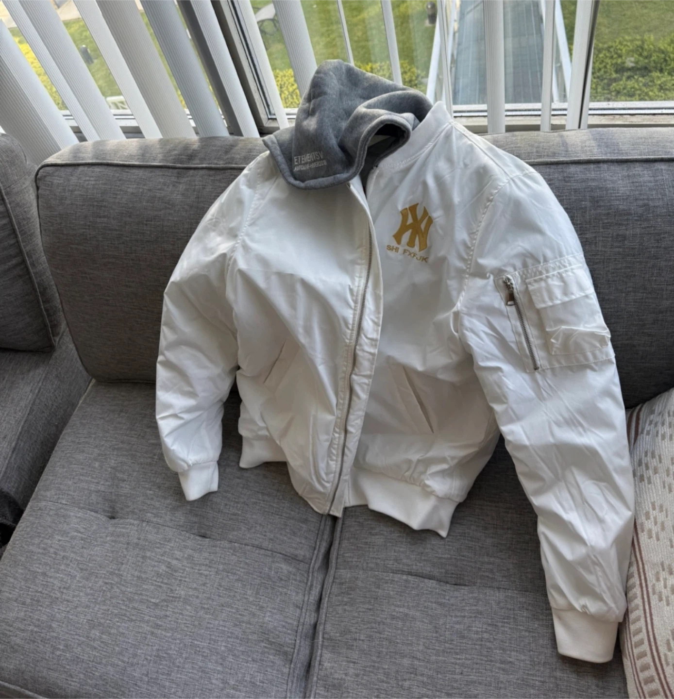 ETEMENTSV New York Yankees Bomber Jacket