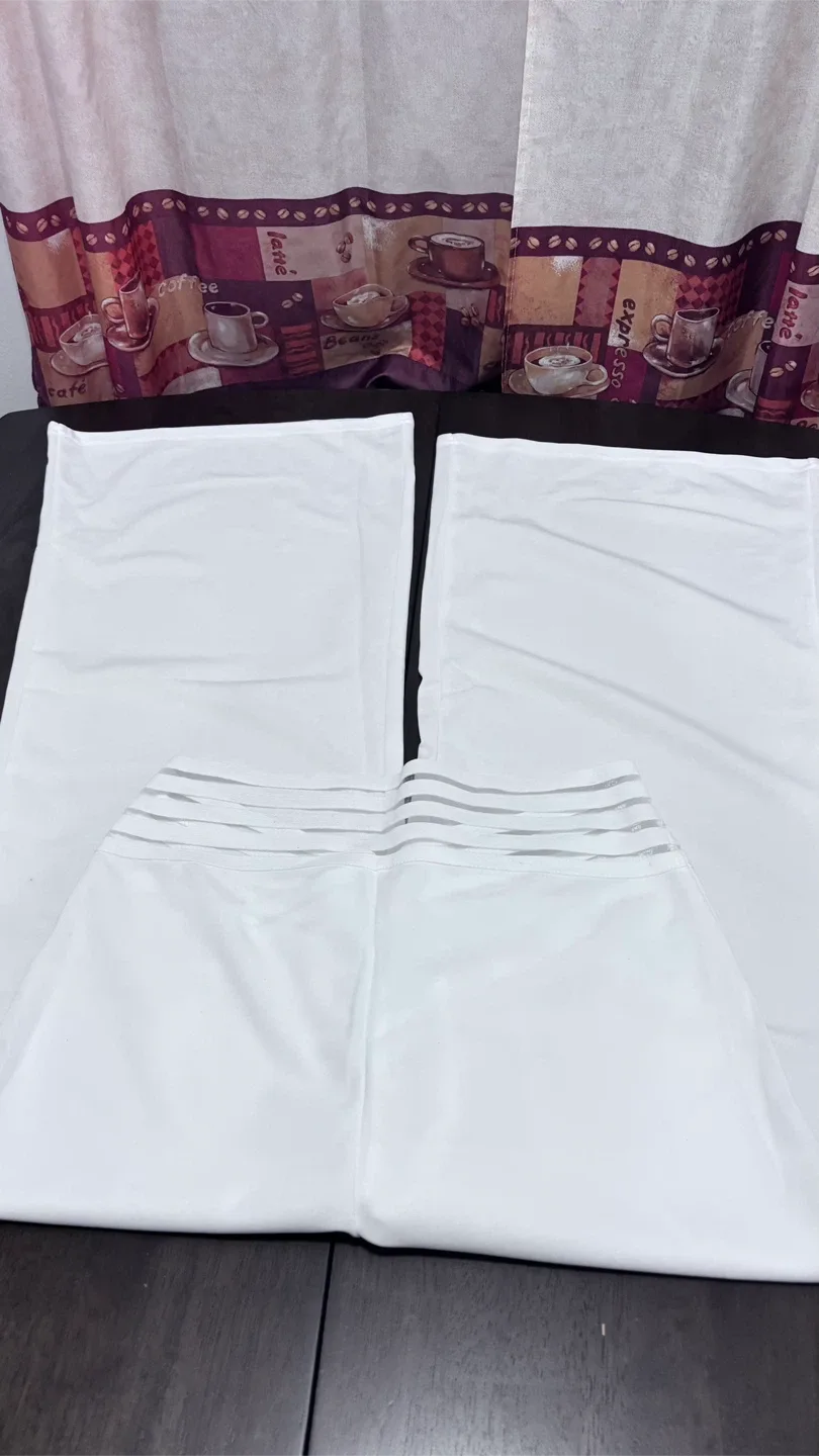 White Wide Leg Pants - Size XL image indicator(2)