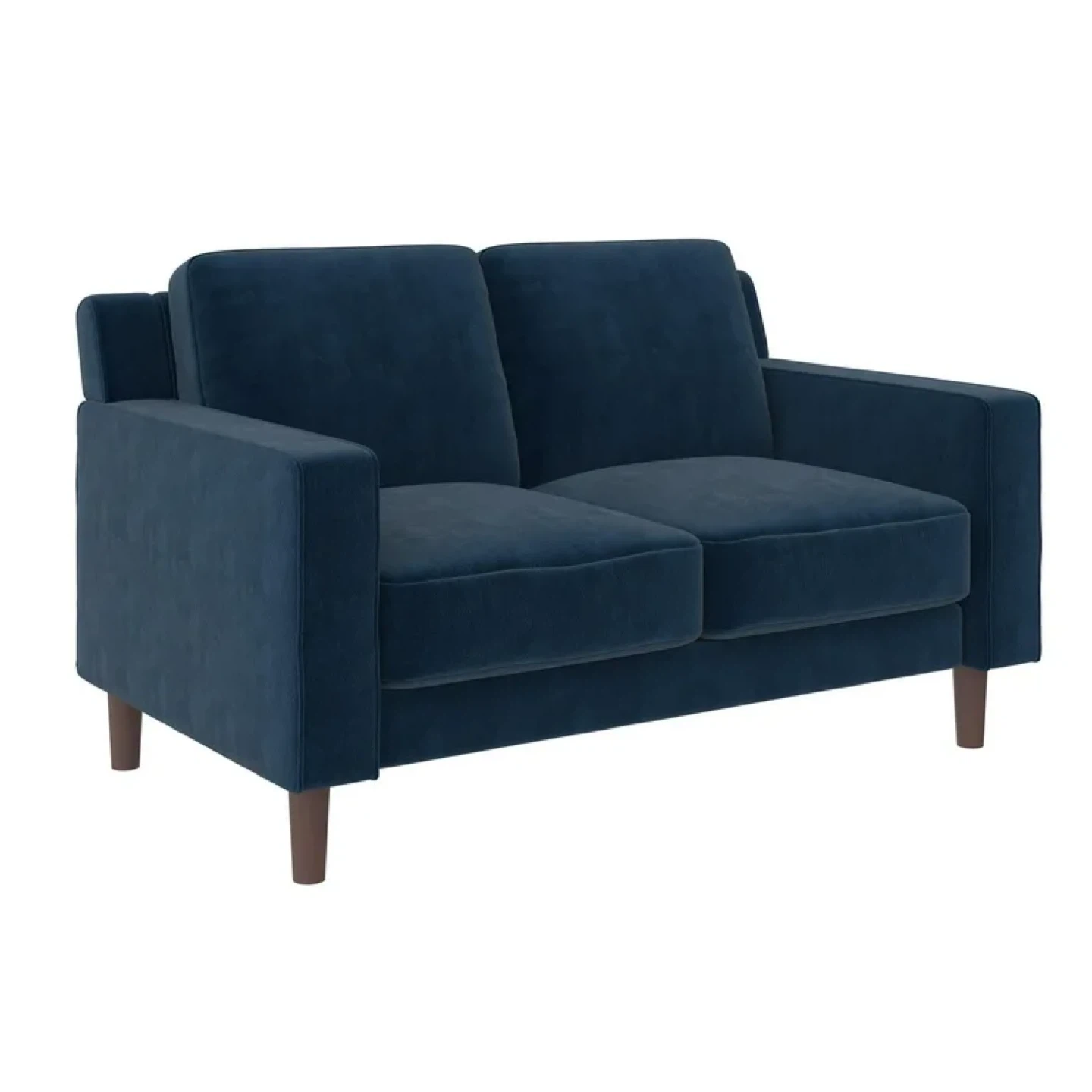 Navy Blue 3 Seater Sofa - Modern Design - photo 2
