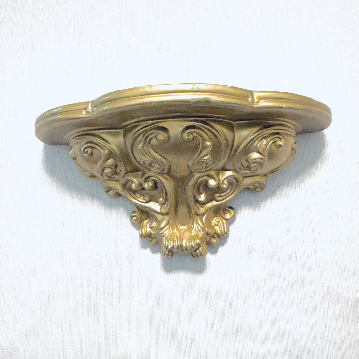 Gold Decorative Ceramic Wall Shelf - photo 2