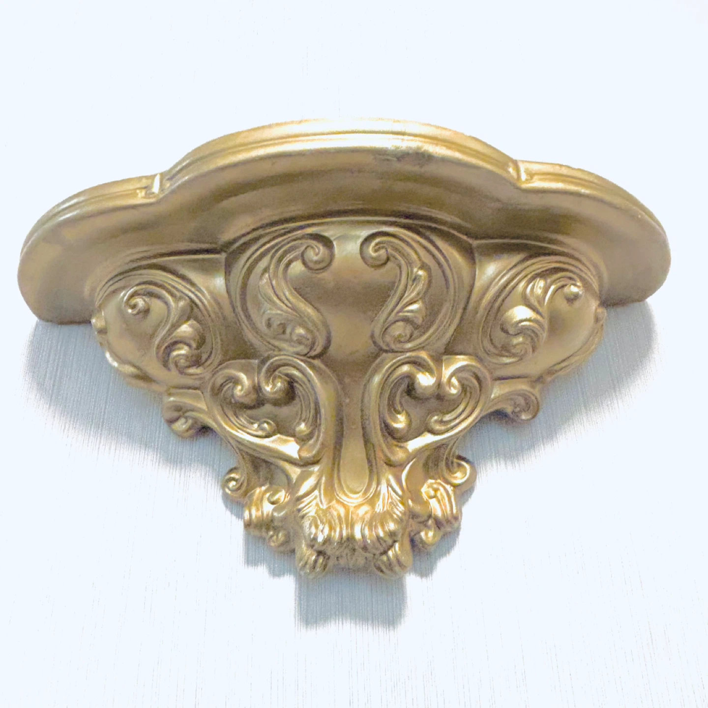 Gold Decorative Ceramic Wall Shelf