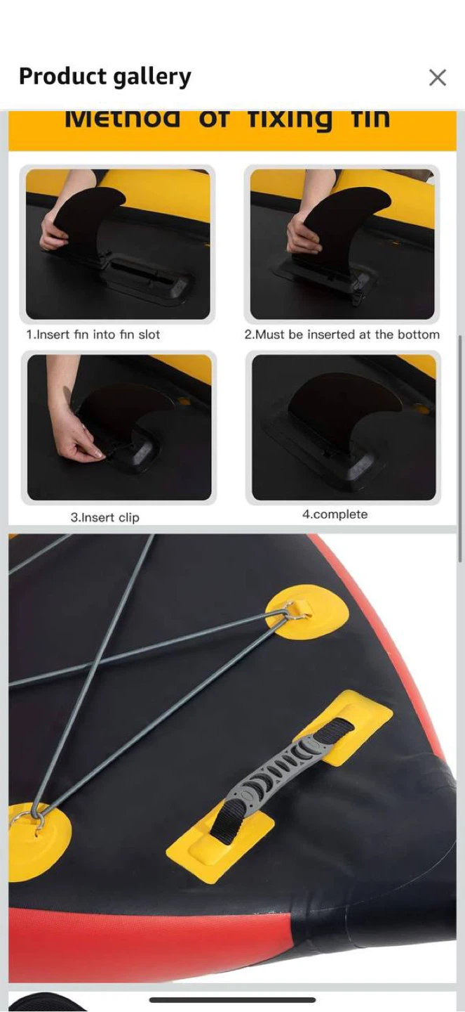 Freein Inflatable Kayak 12’6” – NEW! - photo 3