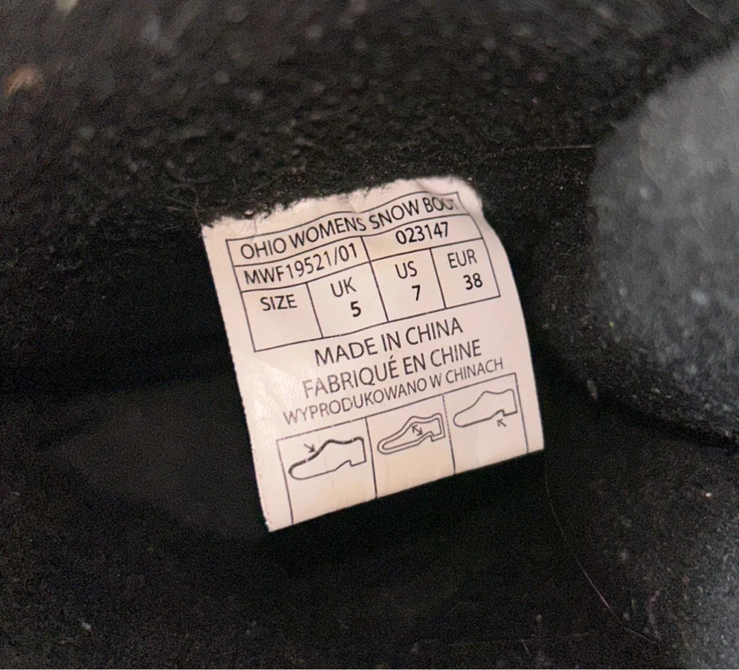 Ohio Womens Snow Boots - Size 7 image indicator(5)