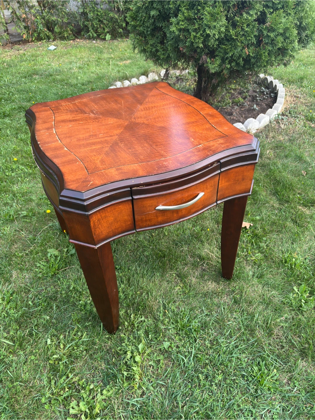 Vintage Wooden Side Table - Grab It Today!