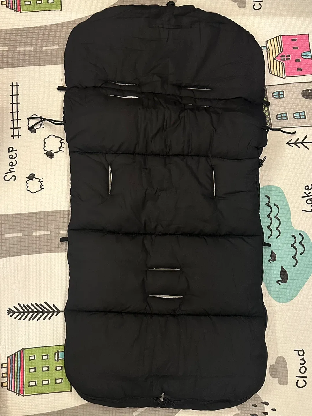 CozyWind Black Stroller image indicator(3)