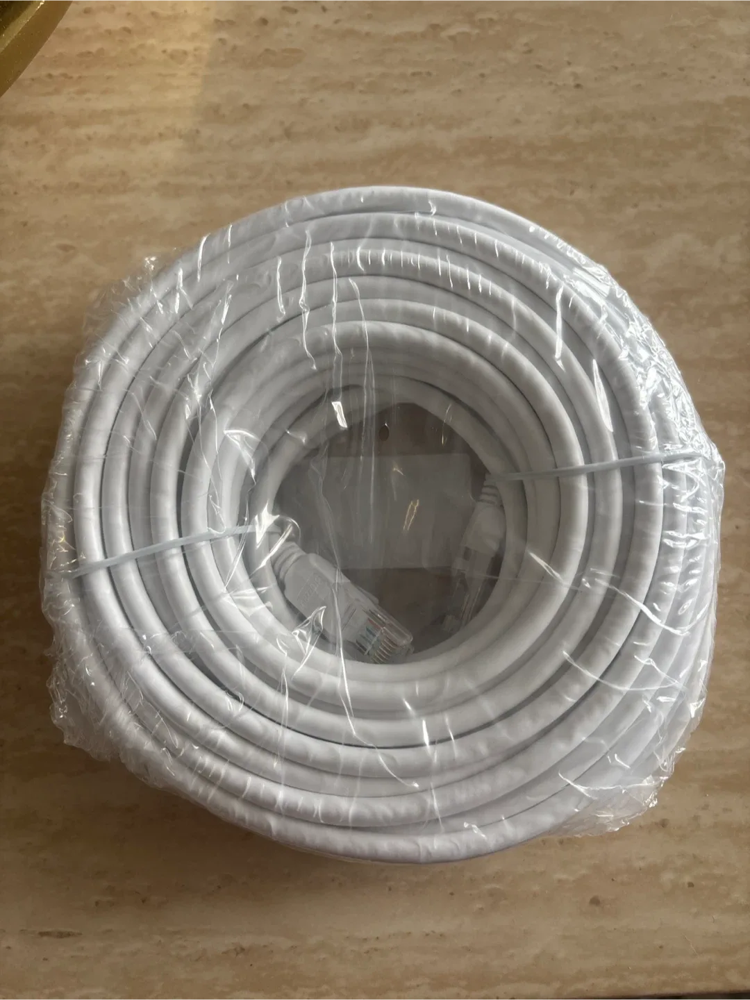 New 50ft Ethernet Cable - White image indicator(2)