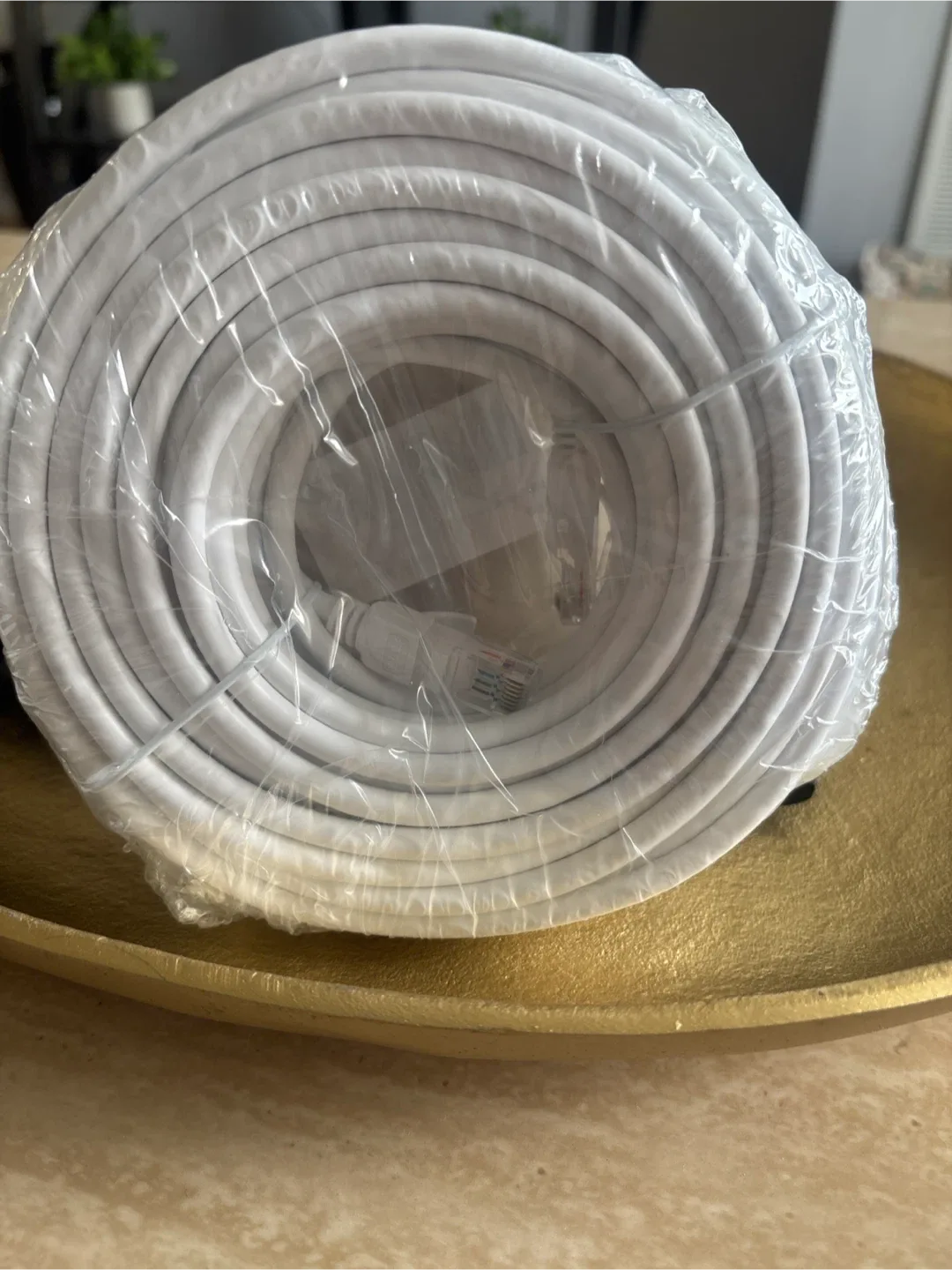 New 50ft Ethernet Cable - White thumbnail