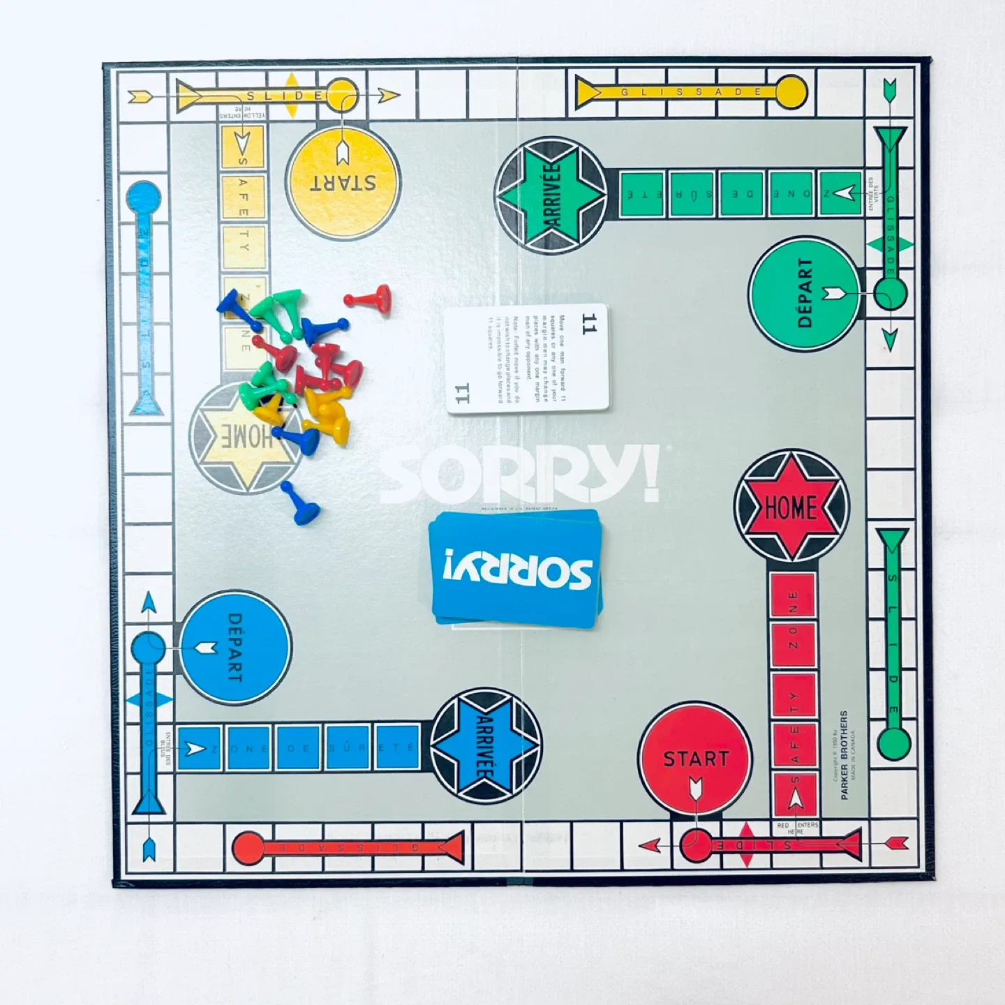 Trivial Pursuit Master Game & Vintage Sorry! Board Games image indicator(3)