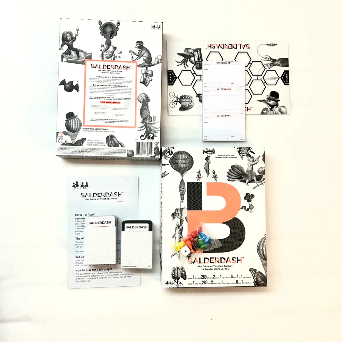 Trivial Pursuit Master Game & Vintage Sorry! Board Games image indicator(7)