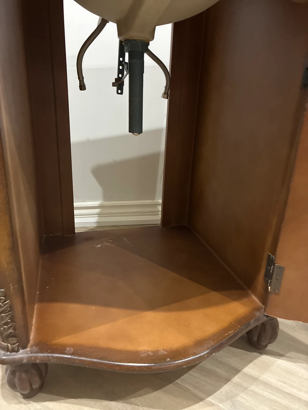 Wooden Vanity with Marble Top - photo 3