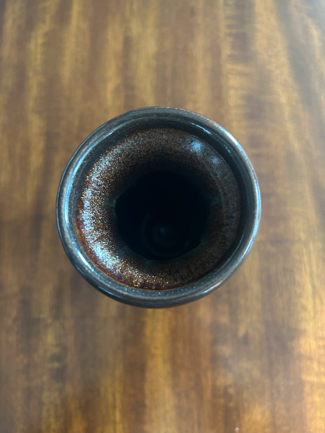 Vintage Hosley Ombré Ceramic Vase - 6" Tall - photo 3