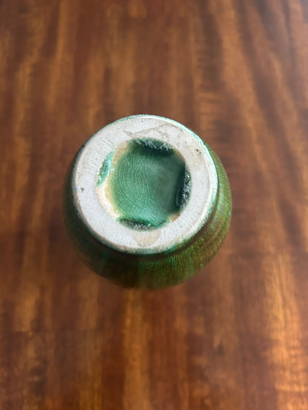 Vintage Hosley Ombré Ceramic Vase - 6" Tall - photo 4