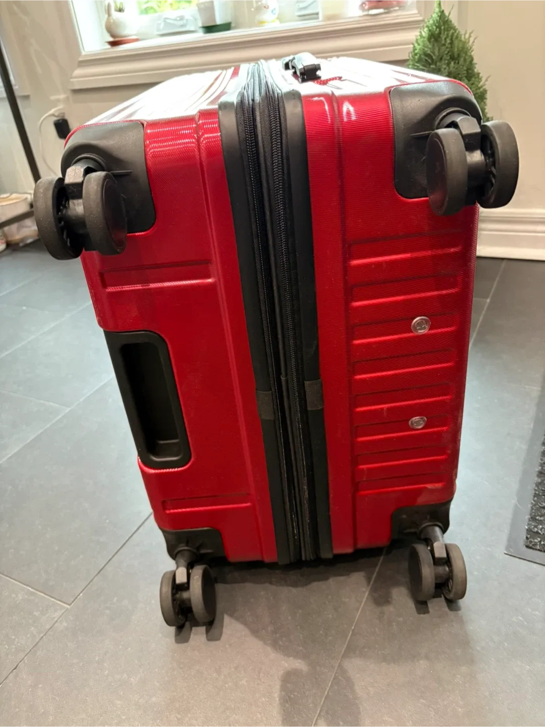 Red 28 inch luggage from JAPAN large suitcase baggage image indicator(7)