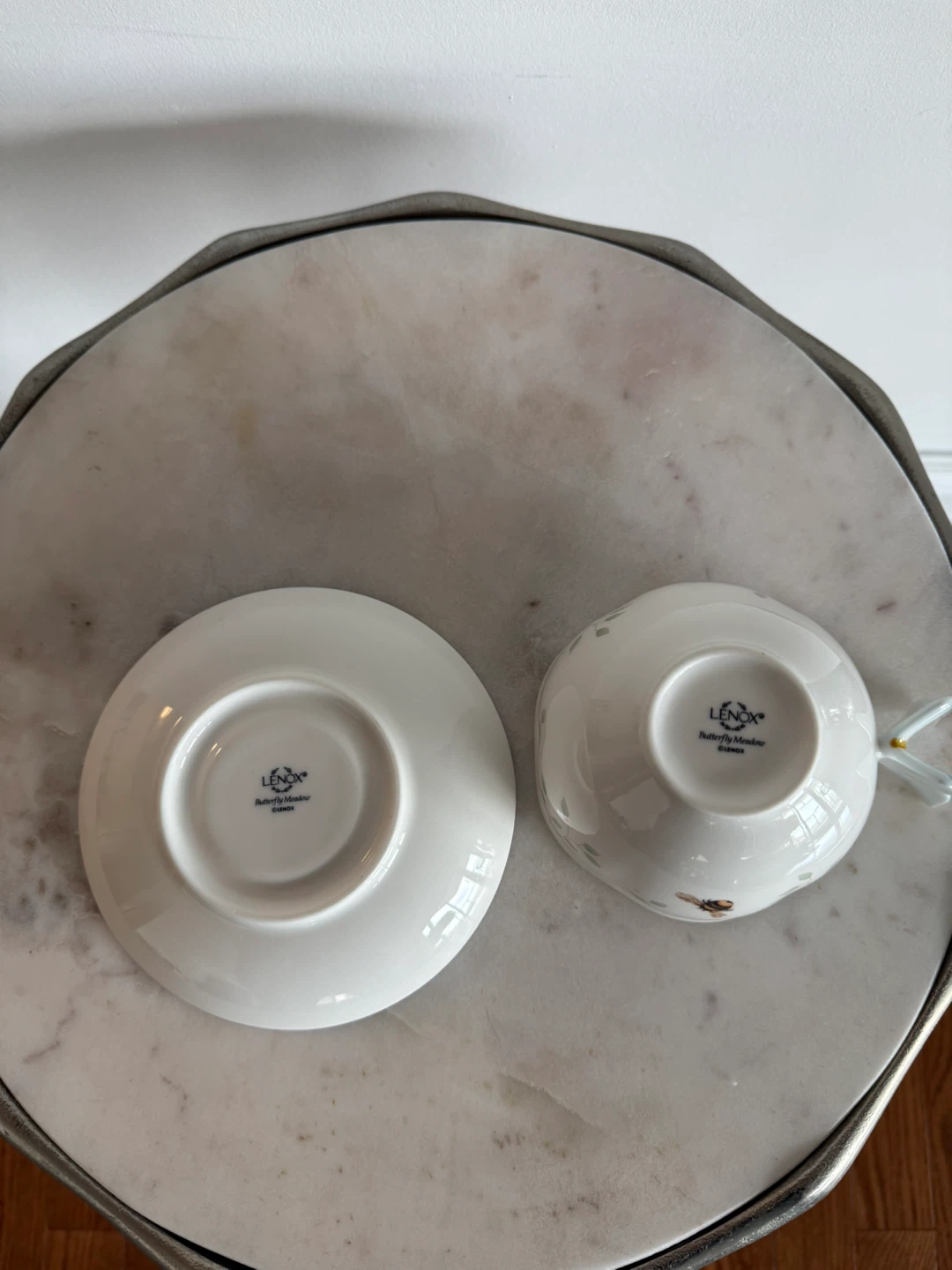Lenox Butterfly Meadow Teacup & Saucer Set - photo 4