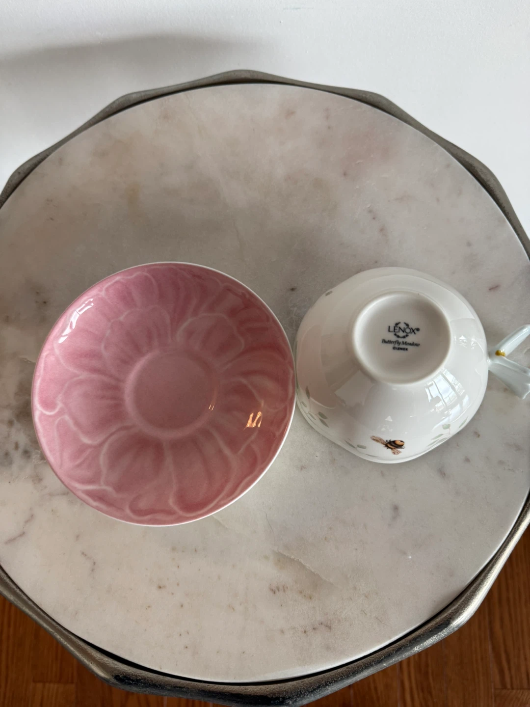 Lenox Butterfly Meadow Teacup & Saucer Set - photo 3