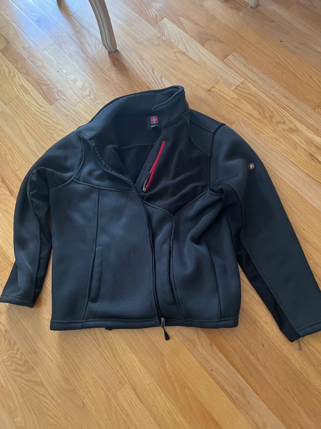 Swiss Tech Black Jacket - Size L