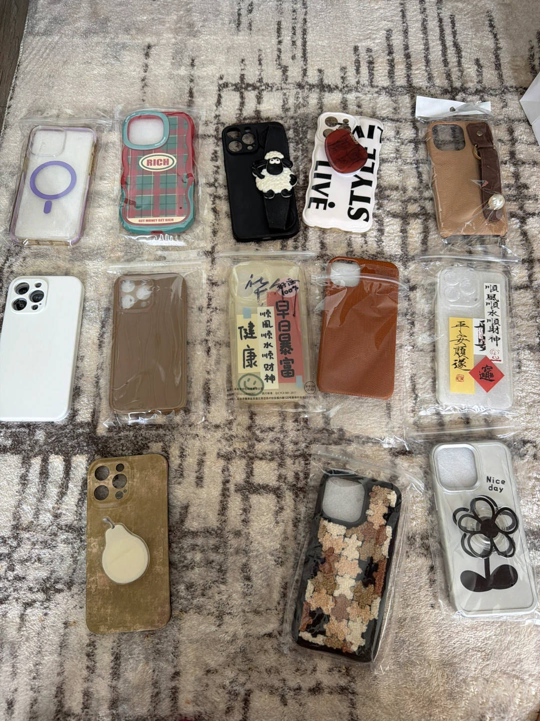 Assorted iPhone 14 Pro Max Cases - Various Designs