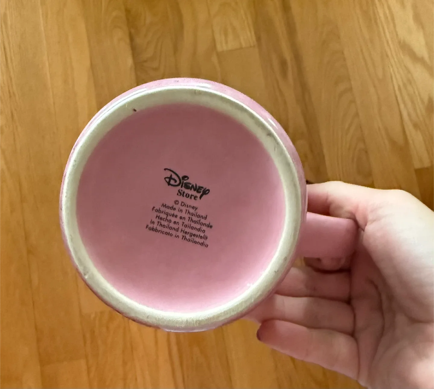 Disney Store Tinkerbell Pink Mug image indicator(3)