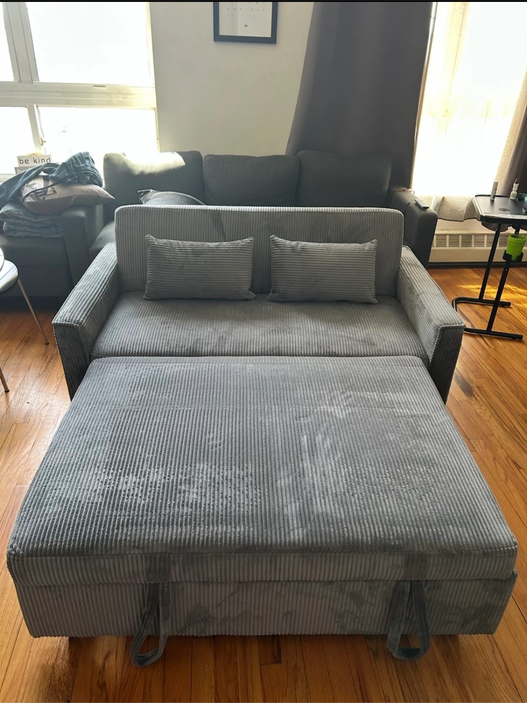 Multi Functional Sofa Bed - Adjustable, Gray - photo 2