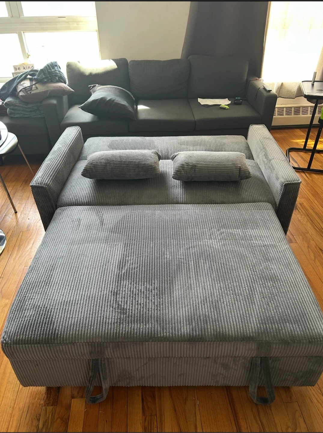 Multi Functional Sofa Bed - Adjustable, Gray - photo 3