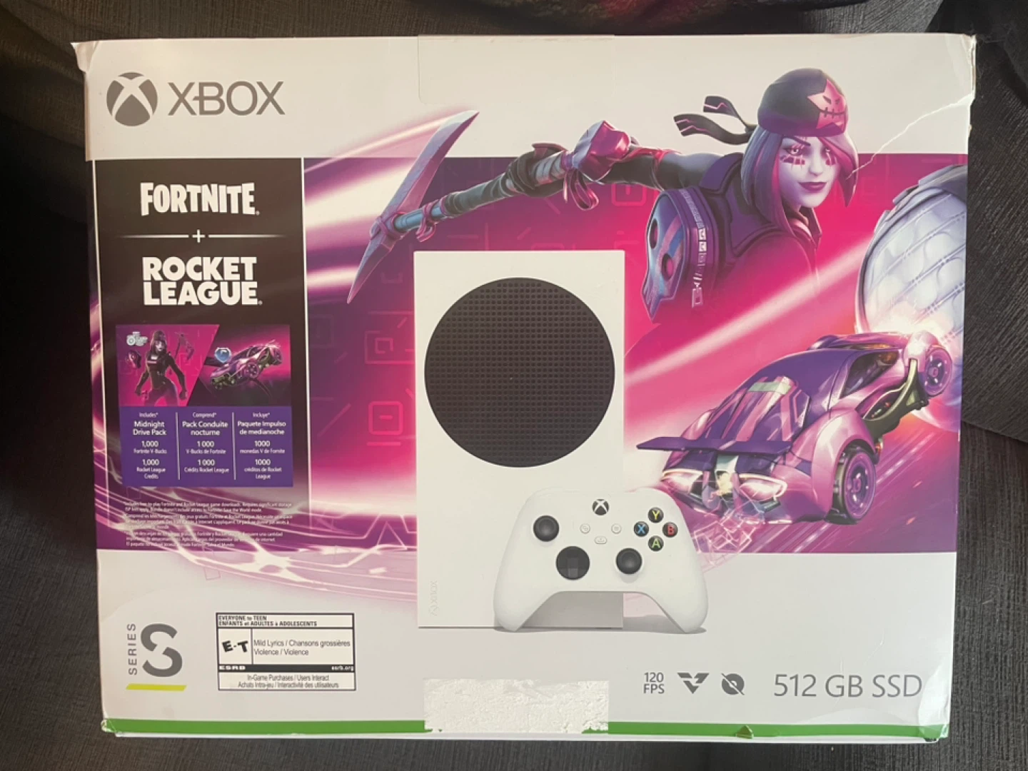 Xbox Series S Fortnite + Rocket League Bundle