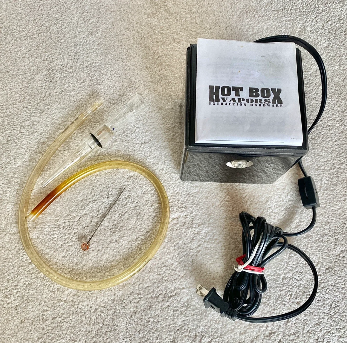 Black HOT BOX VAPORIZER image indicator(4)