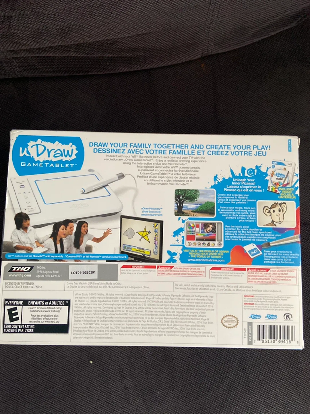 uDraw GameTablet for Wii - Like New! image indicator(2)