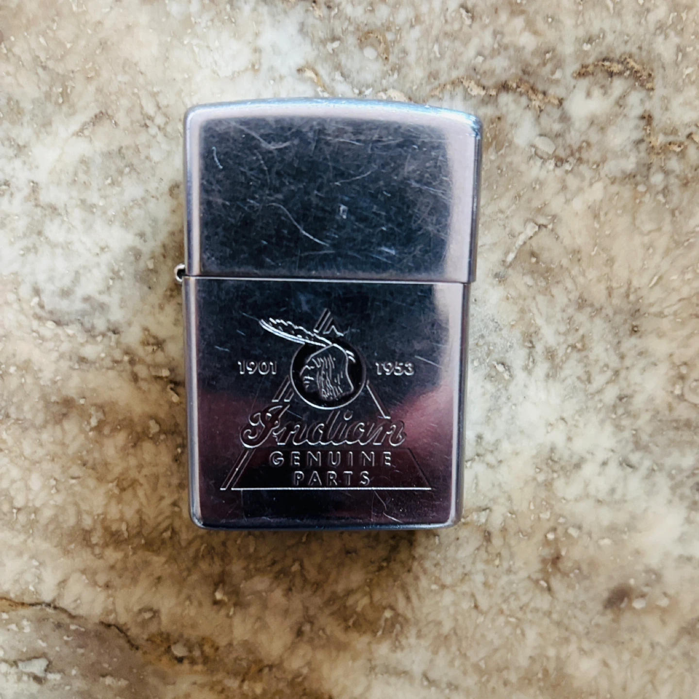 Vintage Indian Motorcycle Zippo Lighter - photo 2