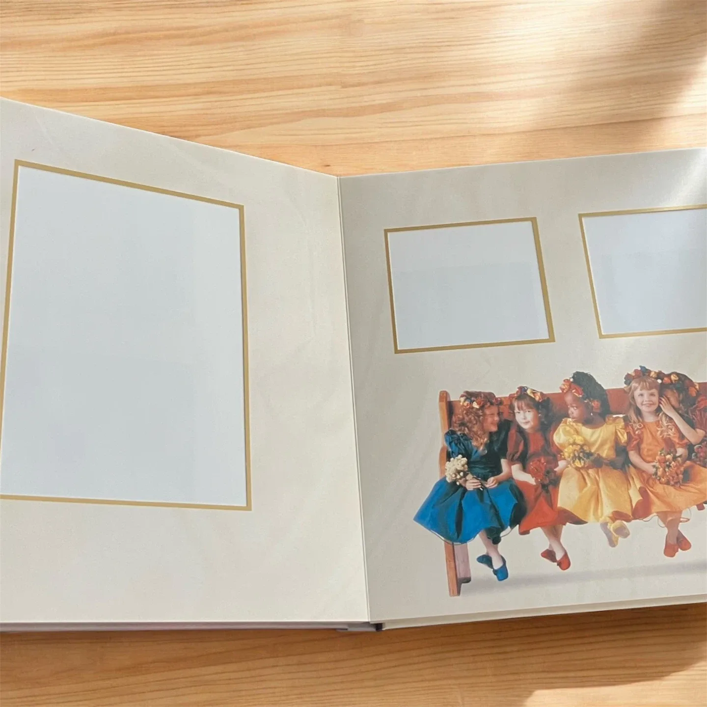 NEW Anne Geddes Wedding Hard Cover Photo Album 1997 Photography image indicator(8)