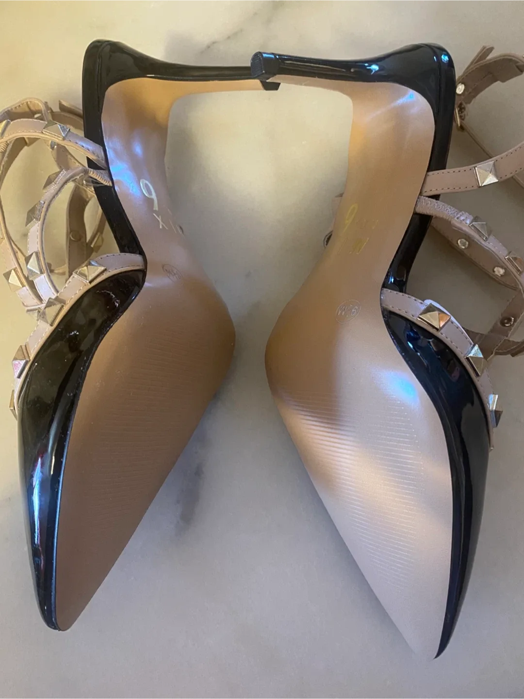 Mix No. 6 Black Studded Heels - Size 6 image indicator(3)