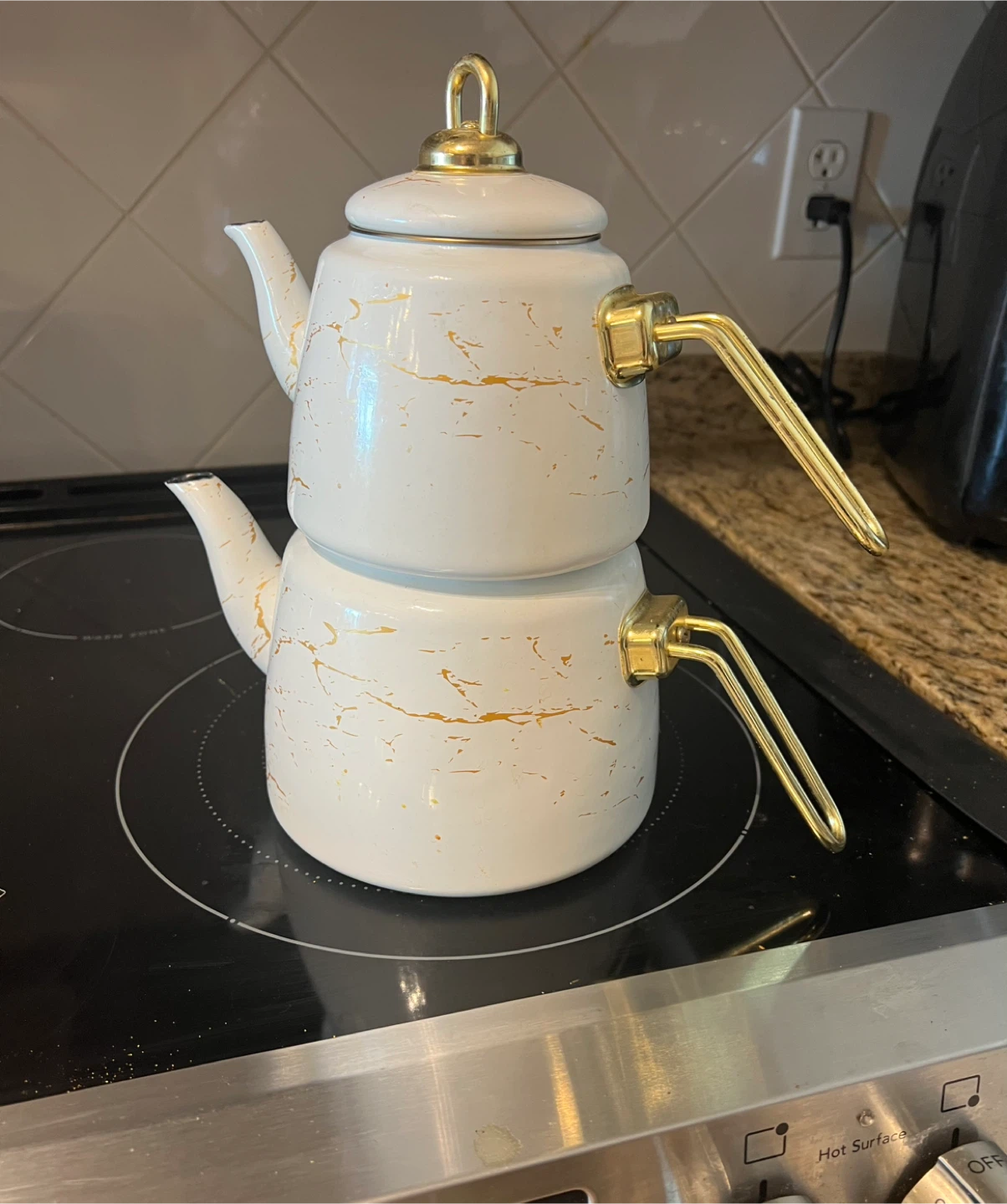 Vintage Turkish Tea Pot Set