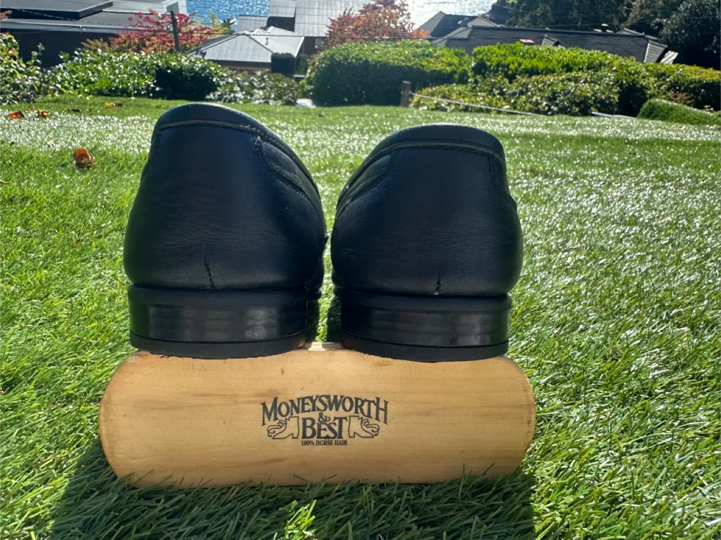 Gucci Black Leather Horsebit Loafers image indicator(3)